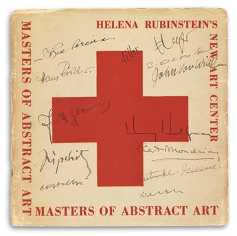 (AMERICAN ABSTRACT ART.) Lion, Stephan C. and Charmion Wiegand; editors. Masters of Abstract Art: An Exhibition for the Benefit of The